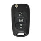 Корпус дистанционного ключа Hyundai Flip с 3 кнопками и кнопкой багажника седана HYN14R Blade