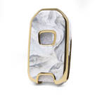 Cover Nano Marble per chiave telecomando Honda Flip 3B bianca HD-B12J3 | MK3 -| thumbnail