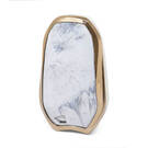 Nano Marble Cover For Peugeot Remote Key 3B White PG-A12J | MK3 -| thumbnail