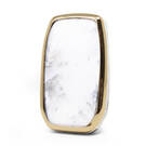 Nano Marble Cover For Toyota Remote Key 3B White TYT-A12J2 | MK3 -| thumbnail