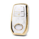 Nano High Quality Marble Cover For Toyota Remote Key 3 Buttons White Color TYT-A12J2
