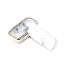 New Aftermarket Nano High Quality Marble Cover For Toyota Remote Key 2 Buttons White Color TYT-A12J2H | Emirates Keys -| thumbnail
