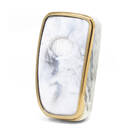 Nano Marble Cover For Lexus Remote Key 3B White LXS-A12J3 | MK3 -| thumbnail