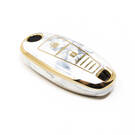 Nueva cubierta de mármol Nano de alta calidad del mercado de accesorios para llave remota Suzuki 3 botones Color blanco SZK-A12J3A | Cayos de los Emiratos -| thumbnail