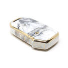 Nueva cubierta de mármol Nano de alta calidad del mercado de accesorios para llave remota Kia 4 botones Color blanco KIA-C12J4A | Cayos de los Emiratos -| thumbnail
