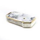 New Aftermarket Nano High Quality Marble Cover For Kia Remote Key 5 Buttons White Color KIA-C12J5 | Emirates Keys -| thumbnail