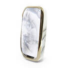 Couvercle en marbre Nano pour clé télécommande Kia 9B blanc KIA-I12J9 | MK3 -| thumbnail