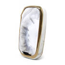 Couvercle en marbre Nano pour clé télécommande Kia 7B blanc KIA-J12J7 | MK3 -| thumbnail