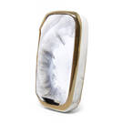 Nano Marble Cover For Kia Remote Key 7B White KIA-J12J7 | MK3 -| thumbnail