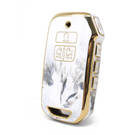 Cover in marmo Nano di alta qualità per chiave telecomando Kia 7 pulsanti colore bianco KIA-I12J7
