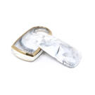 New Aftermarket Nano High Quality Marble Cover For Kia Remote Key 3 Buttons White Color KIA-Q12J | Emirates Keys -| thumbnail