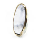 Nano Marble Cover For Nissan Remote Key 3B White NS-A12J3B | MK3 -| thumbnail