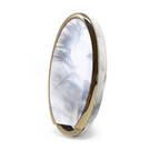 Nano Marble Cover For Nissan Remote Key 5B White NS-A12J5 | MK3 -| thumbnail