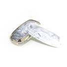 New Aftermarket Nano High Quality Marble Cover For Nissan Remote Key 3 Buttons White Color NS-C12J3 | Emirates Keys -| thumbnail