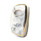 Cubierta Nano Marble Para Hyundai Flip Key 3B Blanco HY-B12J3A | MK3 -| thumbnail