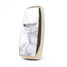 Cover in nano marmo per chiave telecomando Genesis Hyundai 4B bianco HY-I12J4A | MK3 -| thumbnail
