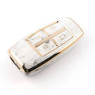 Yeni Satış Sonrası Nano Yüksek Kaliteli Mermer Kapak Genesis Hyundai Uzaktan Anahtar 4 Düğmeler Beyaz Renk HY-I12J4B | Emirates Anahtarları -| thumbnail