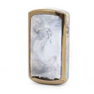 Nano Marble Cover For Yamaha Remote Key 1B White YMH-B12J | MK3 -| thumbnail