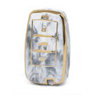 Nano High Quality Marble Cover For Changan Remote Key 3 Buttons White Color CA-A12J