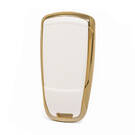 Nano Leather Cover For Audi Remote Key 3B White Audi-B13J | MK3 -| thumbnail