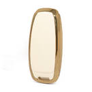 Nano Gold Leather Cover Audi Remote Key 3B White Audi-D13J | MK3 -| thumbnail