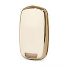 Funda de cuero Nano Gold Baojun Flip Key 3B Blanco BJ-B13J | MK3 -| thumbnail