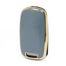 Funda de cuero Nano Gold Baojun Flip Key 3B Gris BJ-B13J | MK3 -| thumbnail
