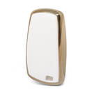 Cover in pelle Nano Gold Chiave telecomando BMW 4B Bianca BMW-A13J4A | MK3 -| thumbnail