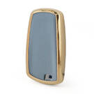 Cover in pelle Nano Gold Chiave telecomando BMW 4B Grigia BMW-A13J4A | MK3 -| thumbnail