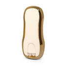 Capa de couro Nano Gold para Porsche Key 3B Branco PSC-B13J | MK3 -| thumbnail