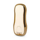 Cover in pelle Nano Gold per Porsche Key 3B Bianca PSC-B13J | MK3 -| thumbnail