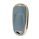 Cover in pelle Nano Gold Chiave telecomando Buick 3B Grigia BK-B13J | MK3 -| thumbnail