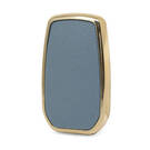 Nano Gold Leather Cover For Toyota Key 2B Gray TYT-A13J2 | MK3 -| thumbnail