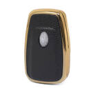 Funda de cuero Nano Gold para Toyota Key 3B negro TYT-B13J3B | MK3 -| thumbnail