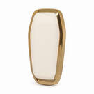 Cover in pelle Nano Gold Chiave telecomando Ford 5B Bianca Ford-A13J | MK3 -| thumbnail