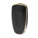 Cover in pelle Nano Gold Ford Flip Key 3B Nera Ford-E13J | MK3 -| thumbnail