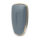 Cover in pelle Nano Gold Ford Flip Key 3B Grigia Ford-E13J | MK3 -| thumbnail