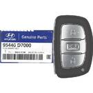 НОВЫЙ Hyundai Tucson 2019-2020 Оригинальный/OEM Smart Remote Key 3 Кнопки 433 МГц 95440-D7000 95440D7000 / FCCID: FOB-4F11 | Ключи от Эмирейтс -| thumbnail