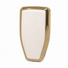 Funda de cuero Nano Gold para Hongqi Key 4B blanco HQ-A13J4A | MK3 -| thumbnail
