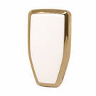 Funda de cuero Nano Gold para Hongqi Key 4B blanco HQ-A13J4B | MK3 -| thumbnail