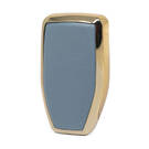 Funda de cuero Nano Gold para Hongqi Key 4B gris HQ-A13J4B | MK3 -| thumbnail