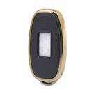 Nano Gold Leather Cover For Hongqi Key 3B Black HQ-C13J | MK3 -| thumbnail