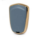Nano Gold Leather Cover Cadillac Key 5B Gray CDLC-A13J5 | MK3 -| thumbnail