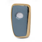 Cover in pelle Nano Gold Chiave telecomando Lexus 4B Grigia LXS-A13J4 | MK3 -| thumbnail