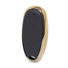 Nano Gold Leather Cover For Suzuki Key 2B Black SZK-A13J3A | MK3 -| thumbnail