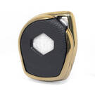Capa de couro nano dourada para Suzuki Key 2B preta SZK-D13J | MK3 -| thumbnail