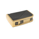 Nueva funda de cuero dorado Nano de alta calidad para mando a distancia Lynk & Co, 3 botones, Color negro, LC-B13J | Cayos de los Emiratos -| thumbnail
