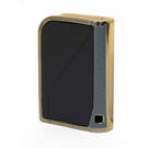 Funda de Cuero Nano Gold para Lynk & Co Key 3B Gris LC-B13J | MK3 -| thumbnail