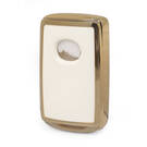 Cover in pelle Nano Gold Chiave telecomando Mazda 3B Bianca MZD-B13J3 | MK3 -| thumbnail