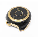 Nueva funda de cuero dorado Nano de alta calidad para mando a distancia Neta, 3 botones, Color negro, NT-A13J | Cayos de los Emiratos -| thumbnail